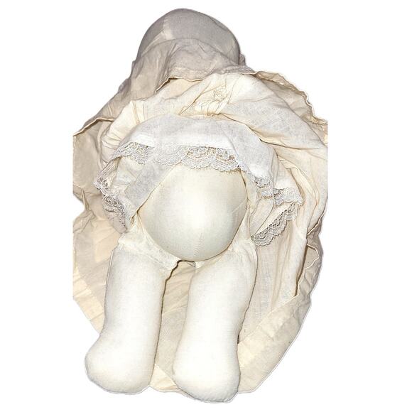 13" Adorable Snugable Vintage Bye Lo Reproduction Artisan Baby Doll - Picture 9 of 12